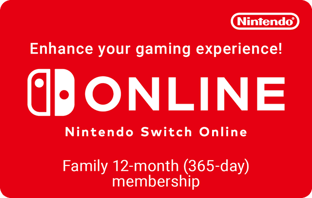 Nintendo Switch Online 12 Months Family 31.49